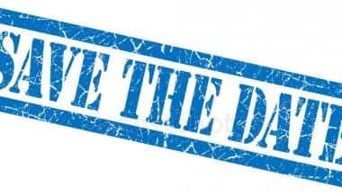"save the date" graphic