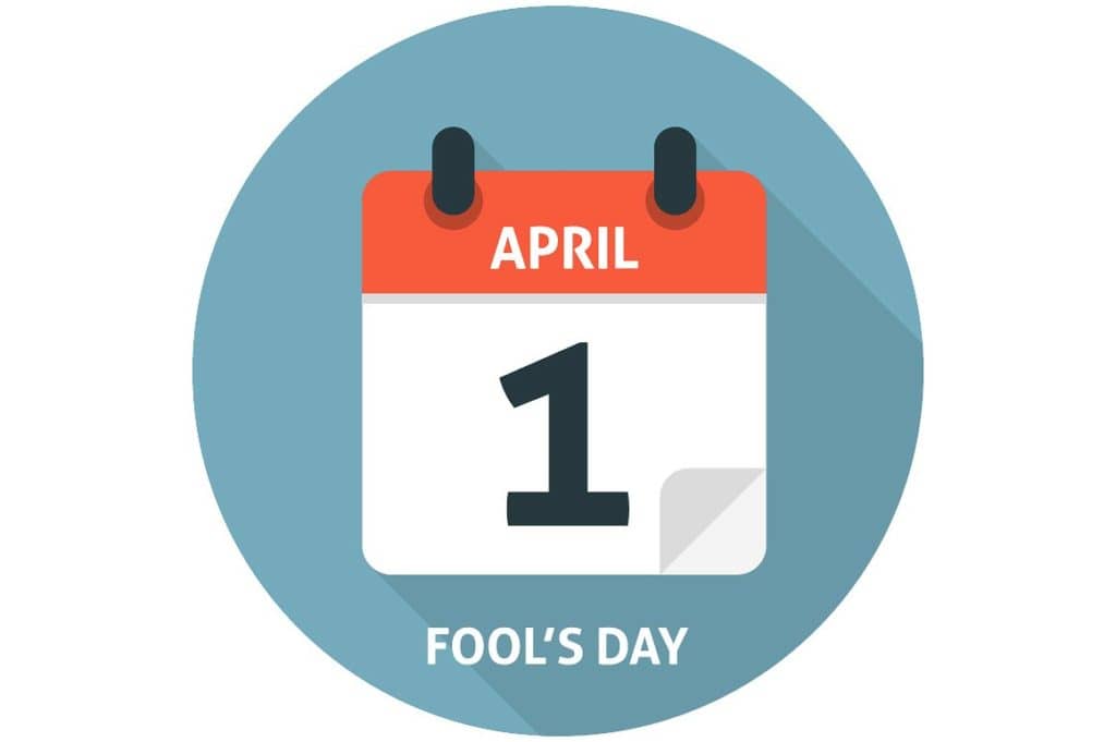 April Fool's Day graphic