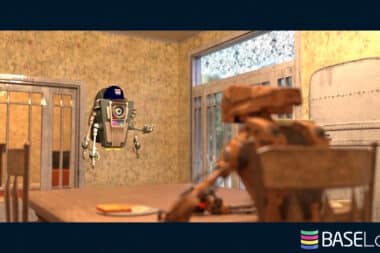 BASELoad robots in a house kitchen